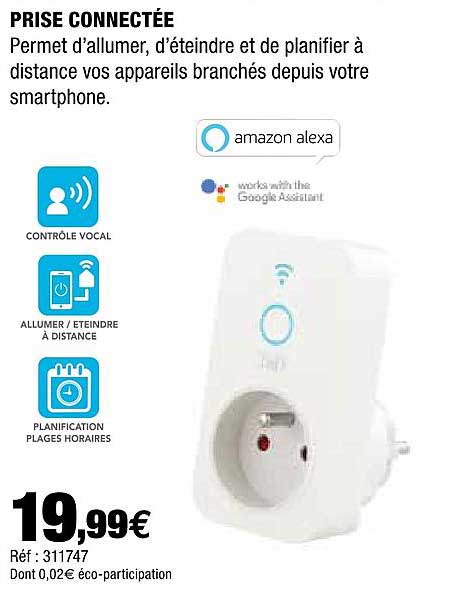 prise connectée amazon alexa