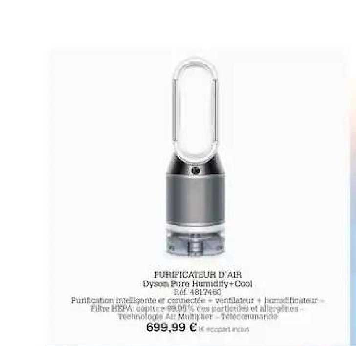 purificateur d'air dyson pure humidify+cool