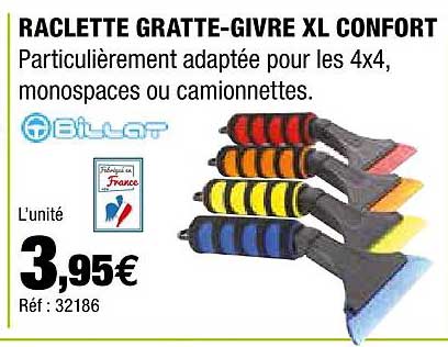 Raclette Gratte-givre Xl Confort Billat