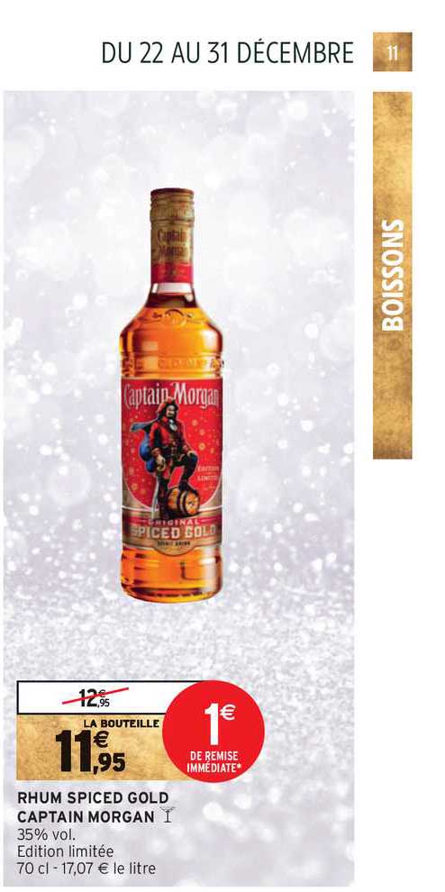 Rhum Spiced Gold Captain Morgan