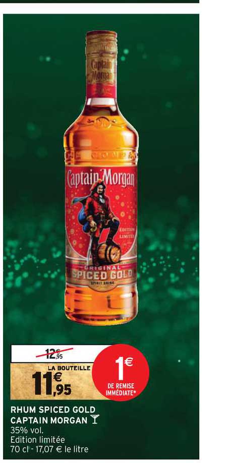 Rhum Spiced Gold Captain Morgan