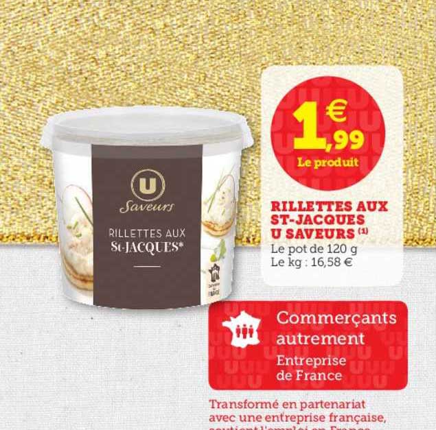 Rillettes Aux St Jacques U Saveurs