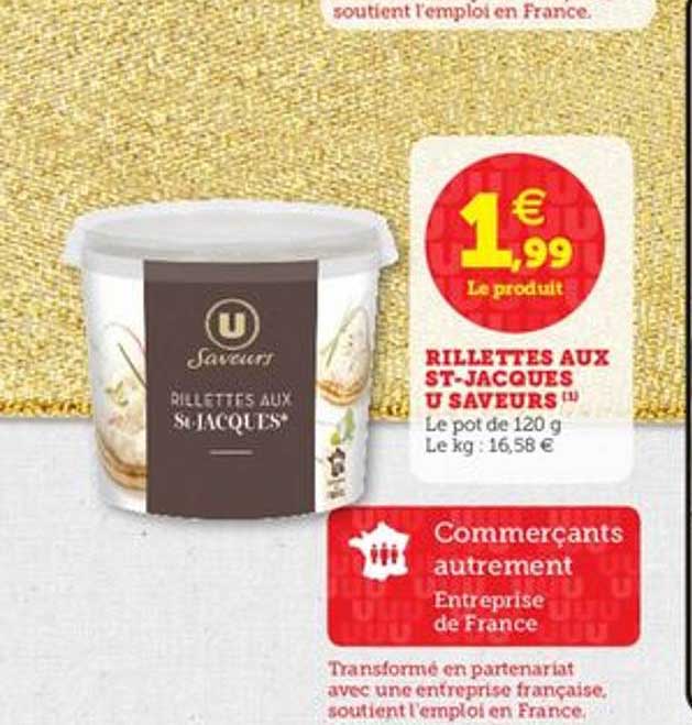 rillettes aux st jacques u saveurs