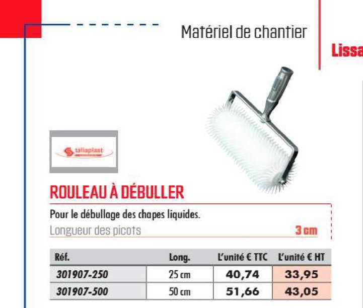 Rouleau à Débuller