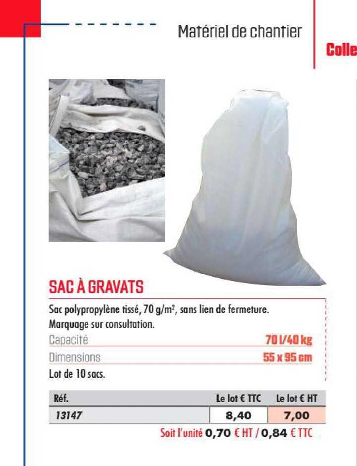 sac à gravats