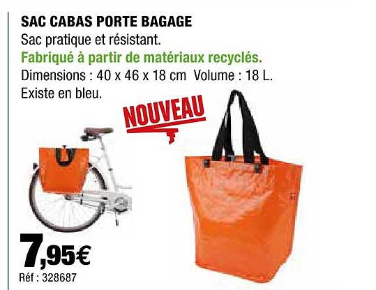 sac cabas porte bagage
