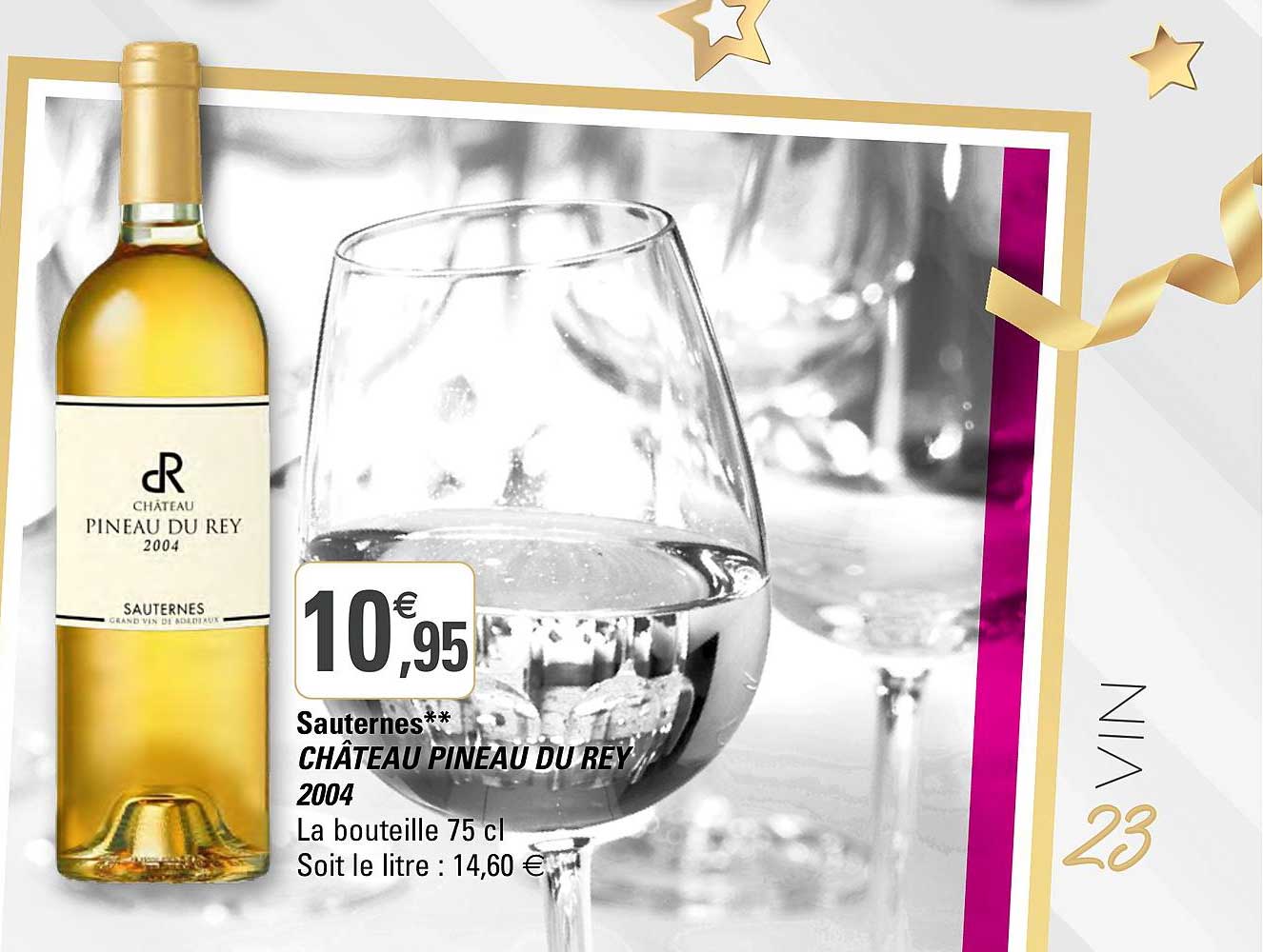 sauternes château pineau du rey 2004