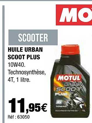 scooter motul huile urban scoot plus