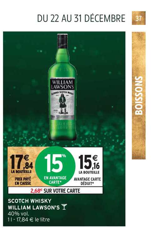 Scotch Whisky William Lawson's