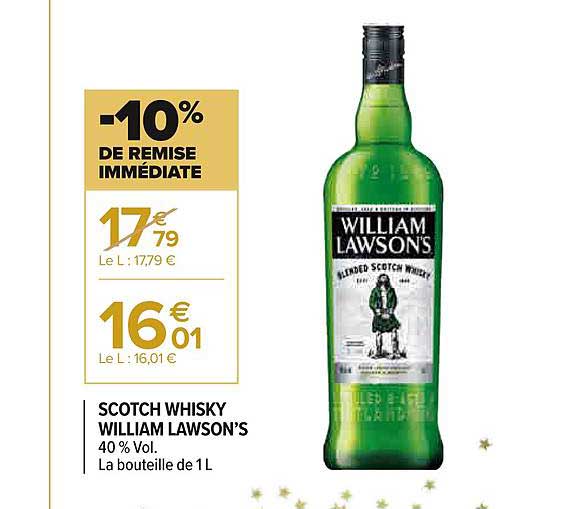 scotch whisky william lawson's