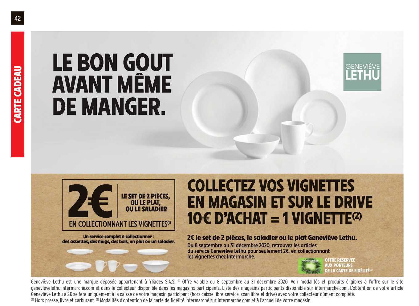 set de 2 pièces: le saladier ou le plat geneviève lethu