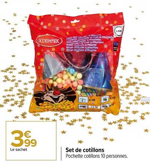 set de cotillons goodmark