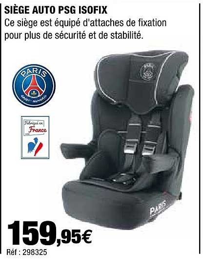 siège auto psg isofix