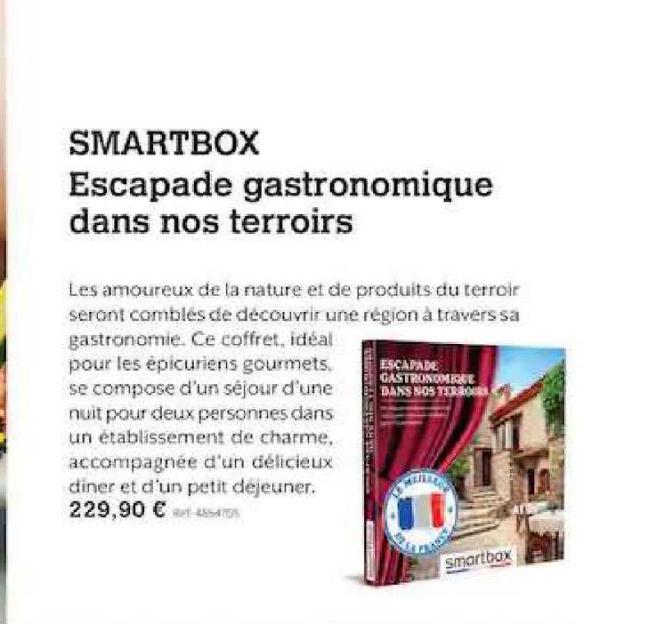 smartbox escapade gastronomique dans nos terroirs