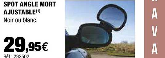 spot angle mort ajustable