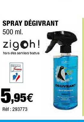 Spray Dégivrant Zigoh!