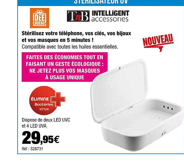 stérilisateur tnb intelligent accessories