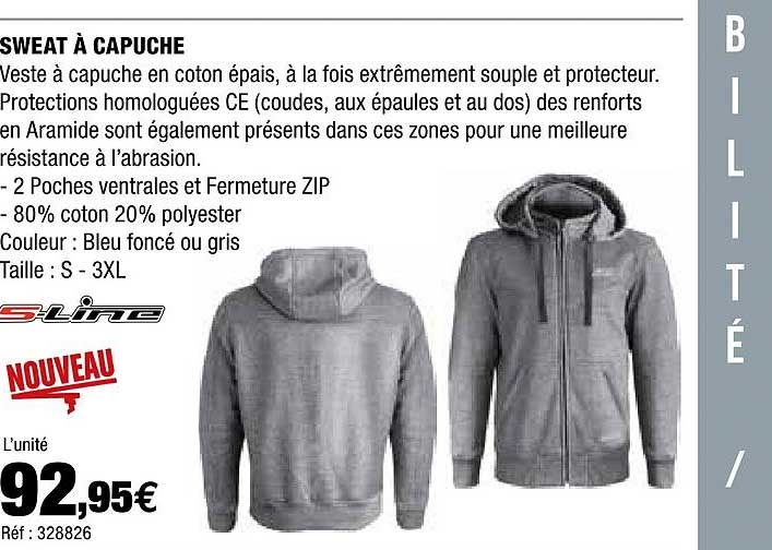 sweat à capuche s-line