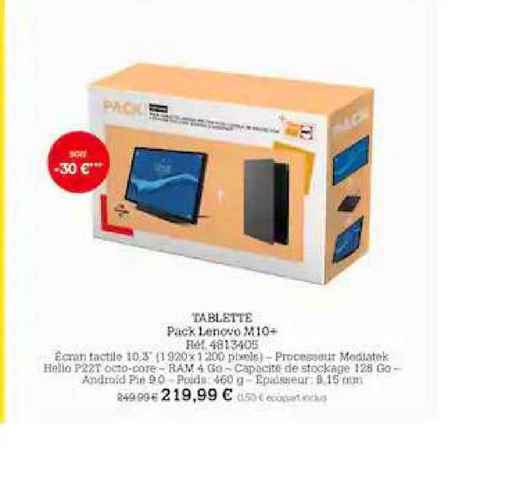 tablette pack lenovo m10+