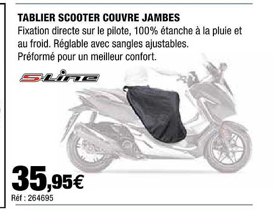 tablier scooter couvre jambes s-line
