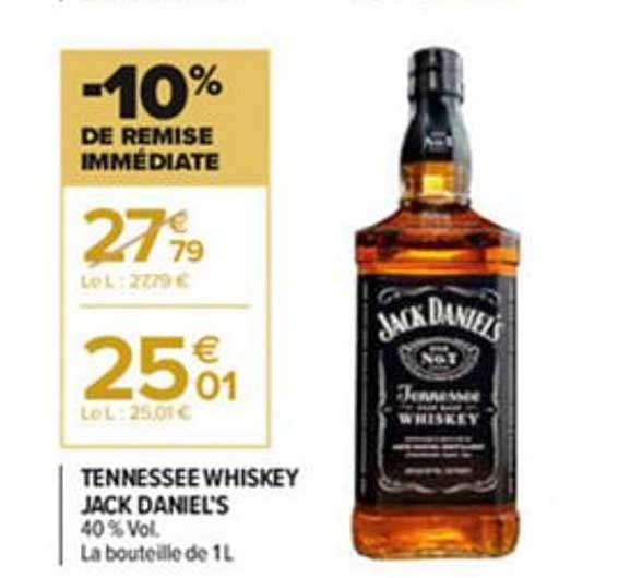 tennessee whiskey jack daniel's