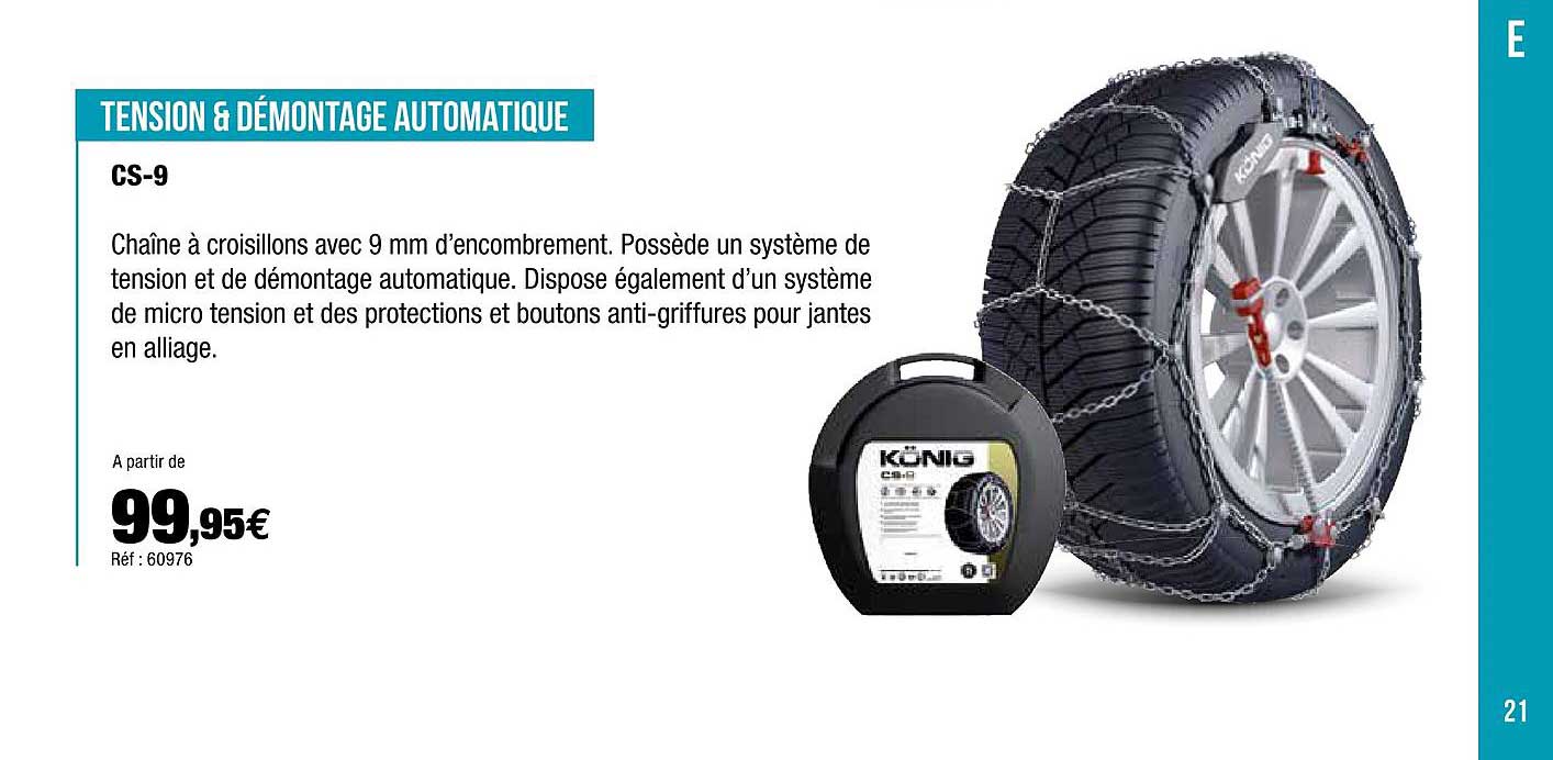 tension & démontage automatique könig cs-9
