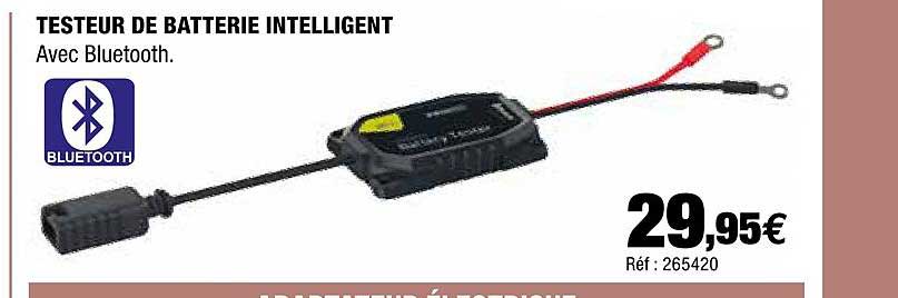 testeur de batterie intelligent