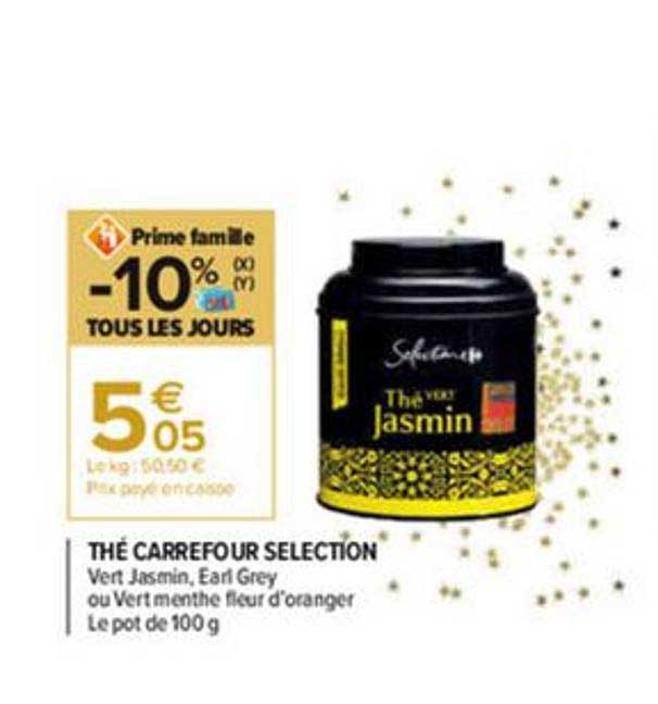 Thé Carrefour Selection