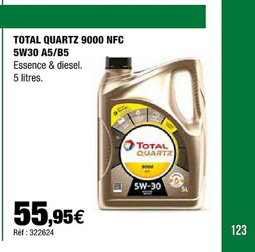 total quartz 9000 nfc 5w30 a5-b5