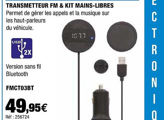 transmetteur fm & kit mains-libres