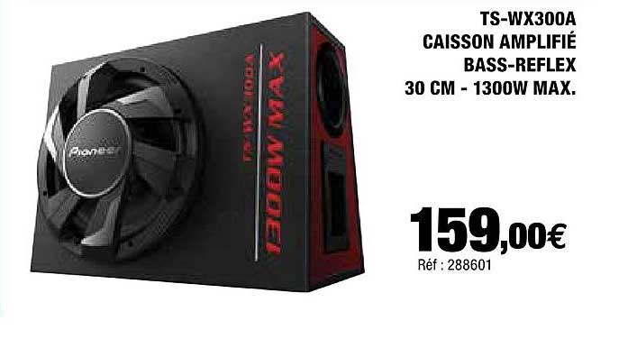 Ts-wx300a Caisson Amplifié Bass-reflex Pioneer