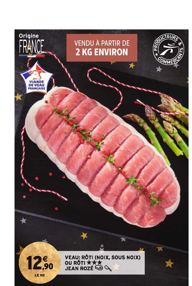 veau : rôti jean rozé