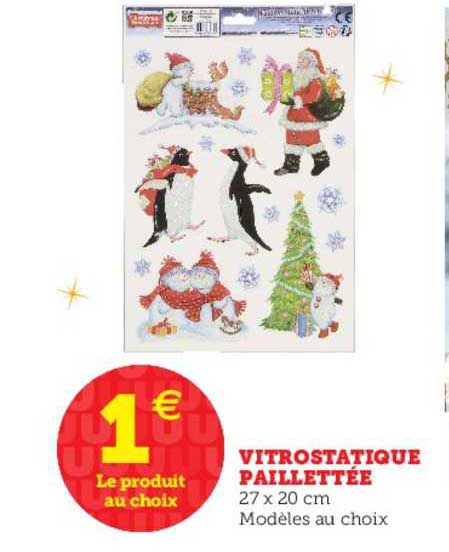 vitrostatique paillettée