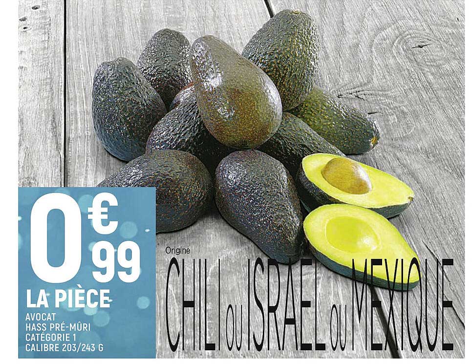 Avocat Hass Pré-mûri