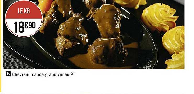 chevreuil sauce grand veneur