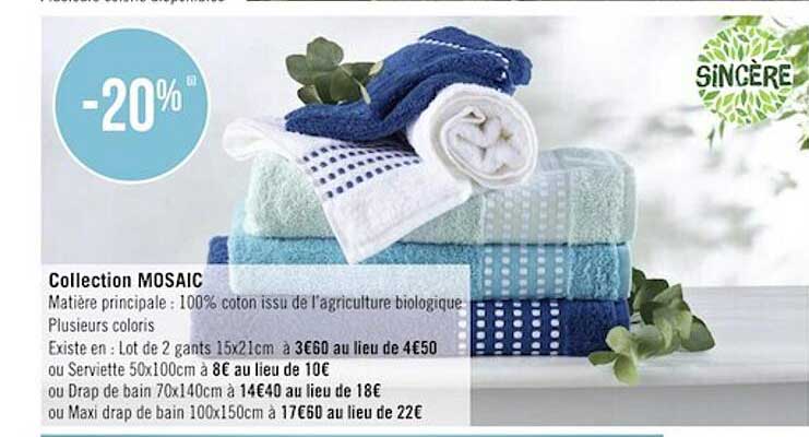 Collection Mosaïc Sincère