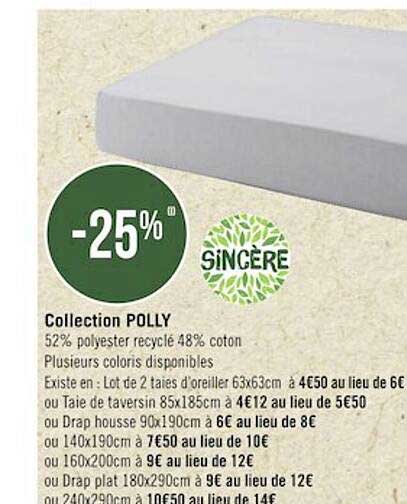 collection polly sincère