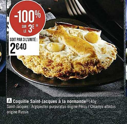coquille saint-jacques à la normande
