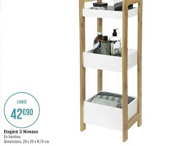 étagère 3 Niveaux