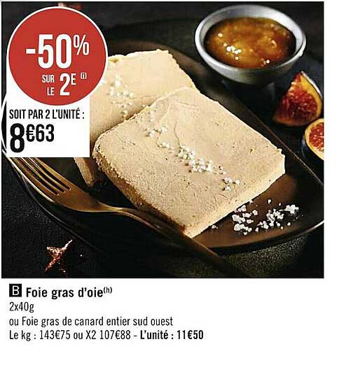 Foie Gras D'oie Ou Foie Gras De Canard Entier Sud Ouest