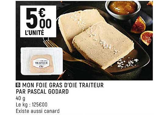 Mon Foie Gras D'oie Traiteur Par Pascal Godard