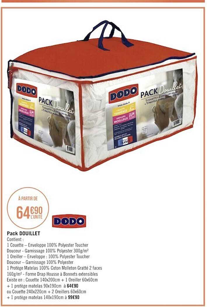 pack douillet dodo