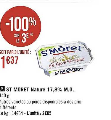 st môret nature 17,8% m.g.