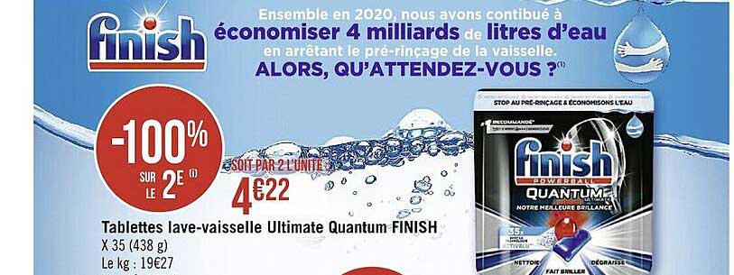Tablettes Lave-vaisselle Ultimate Quantum Finish