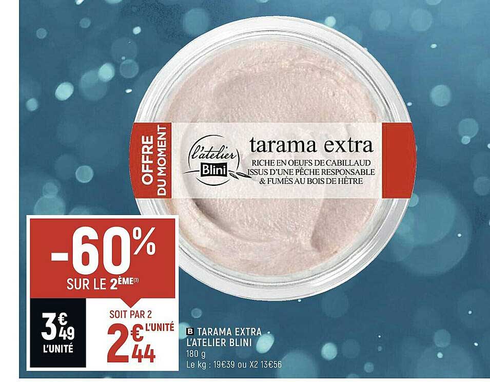 tarama extra l'atelier blini