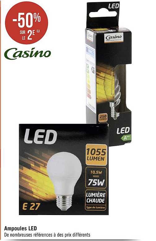Ampoules Led Casino