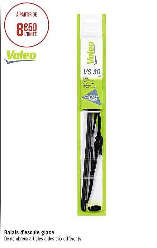 balais d'essuie glace valeo