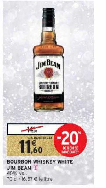 bourbon whiskey white jim beam