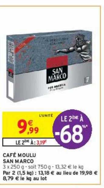 café moulu san marco