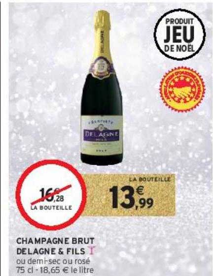 Champagne Brut Delagne & Fils